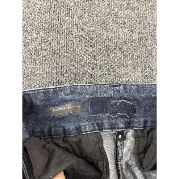 Kut From The Kloth Madeleine Trouser Flare Jeans Blue Denim Women’s Size 8 - Picture 9 of 16
